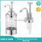 Factory Made Skin Care Bottle Packaging Silver Cosmetic Airless Pump Hand Soap Bottle Shower Gel Press Bottle Lotion With Pump