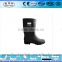 wholesale black cheap rain boots for men with industry