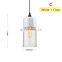Chandelier Lamp Pendant Ceiling 1.5 m Crystal Droppers Black Metal Frame Light