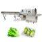 High Quality Servo Motors Full Automatic Lettuce Radish Carrot Vegetable Pillow-Type Packing Machine