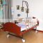 Home Nursing Manual Back Lift One Function Wood Elderly Paralysis Patient Care Hospital Profiling Bed with Over Bed Pole Hoist