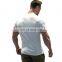 Gym Training Wear Men Workout Best Quality Gym T Shirt  Hot Sale 94% Cotton 6% Elastane Blank Slim Fit T Shirts