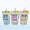 soy milk packaging/ spout bag for soybean milk/ sour milk packing bags