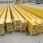 Pultrusion FRP Rectangular / Square Tube Fiberglass cross arm