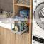 Amazon Hot Selling Bathroom Pull Out Drawer Organizer, Under Sink Storage Rack, 2 Tier Sliding Spice Shelf