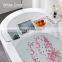 Luxury Extendable Bathroom Shelf Bathtub Tray Bath Tub Rack Candy Tray Bathtub Shelf Towel Book Holder Storage Organizer