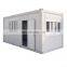 Customized Steel Structure Prefab House Small Office Foldable Container House With low price