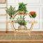 Hot Sale Wicker Stand For Plants rattan boho indoor plant stand Retro Rattan Planter Basket Wholesale