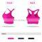 Breathable Adjustable Strap Racer Back Wholesale Fitness Gym Wear Women Sports Yoga Bra