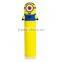 PVC cartoon Minion 2600mAh power bank Portable phone charger
