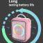 Sell well ZQS1462Y bass sound portable 4-inch speaker 8W power wireless bluetooth speaker with colorful light