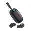 Flip Waterproof IPX5 Noise Cancelling LED Display Portable TWS Earbuds Blue Tooth BT Wireless Earphone