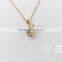 Simple design gold crown necklace custrom necklace jewelry