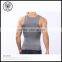 Wholesale 100% Cotton Plain Colorful Gym Singlets for Men