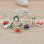 2016 Christmas metal hanging bell charm bangle