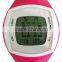 Wristband pedometer with calorie counter and step distance heart rate watch