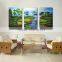 Indian oil painting art hill canvas art L-451