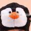 plush animal hat/adult animal winter hats/plush penguin hat