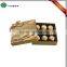 Hot Sale Design Luxury Gold Logo Cardboard Box for Chocolate