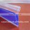 plastic extrusion profiles co-extrued PVC label holder