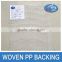 Secondary PP woven backing for carpet or sythetic turf