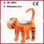 PVC promotional toys inflatable tigers for kids