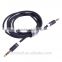 3.5mm Car Aux audio cable with male to male metal shell Golden plated 3.5mm AUX audio cable male to male AV cable