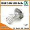 CREE XBD 30W H7 High Power LED Bulb