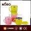 NEW colorful kids tbleware mugs stainless with lid