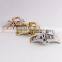 18mm leather strap fashionable durable polishing folding click buckle Silver Golden Rose golden Wholesale 3PCS