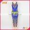 African woman painting stretch fabric style suits with tops pants