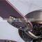 red blade ceiling fan with light