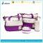 Factory sale mum travel bag set nylon beach bag set