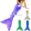 New mermaid tail kids party children halloween costumes girl Cosplay Party dress Mermaid Tail Cosplay