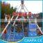 Funny kids and adults game pirate ship for backyard