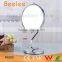 Fashionable 8 inch round desktop makeup mirror