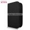 PU travel cosmetic bag for brushes with zipper