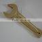 mechanical hand tool striking open wrench non sparking tool