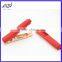 Crocodile Clamp For Charging Battery Charger Plated with Red Copper Thickened Tube