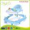 BW-07B 2016 new wheels rolling baby walker wholesale, softtextile baby walker for walking learning