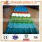 hot sale PPGI roofing sheet china supplier long span color coated corrugated steel roofing sheet
