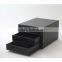 Three layer PU stationery bo / drawer bo / multi function storage bo / high grade leather bo