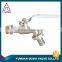 bibcock brass basin faucet waterfall bath brass basin two holes tap and faucets                        
                                                Quality Choice