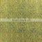 TH-8835 yellow color plain type warp knitted lace fabric for lady dresses