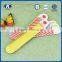 Manufactural hot selling 13cm color printing sticker wooden digital scale ruler