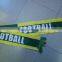 Custom Design Promotional Printed Silk Like Material Soccer Fans Scarf