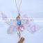 Latest Charming Hanging Crystal Fimo Perfume Handset Key Chain