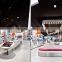 Custom attractive good quality retail make up store display makeup station furniture