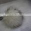 Real raccoon Fur Ball / Fluffy Ball Fur Keychain / Monster Fur Keychain