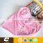 Cute Embroidery Solid Coral Fleece Super Soft Baby Blanket